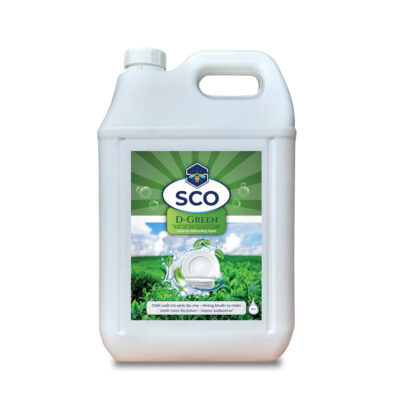 Nước rửa chén hương trà xanh SCO®D-GREEN 10L