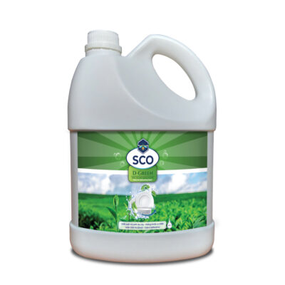 Nước rửa chén hương trà xanh SCO®D-GREEN 3.8L