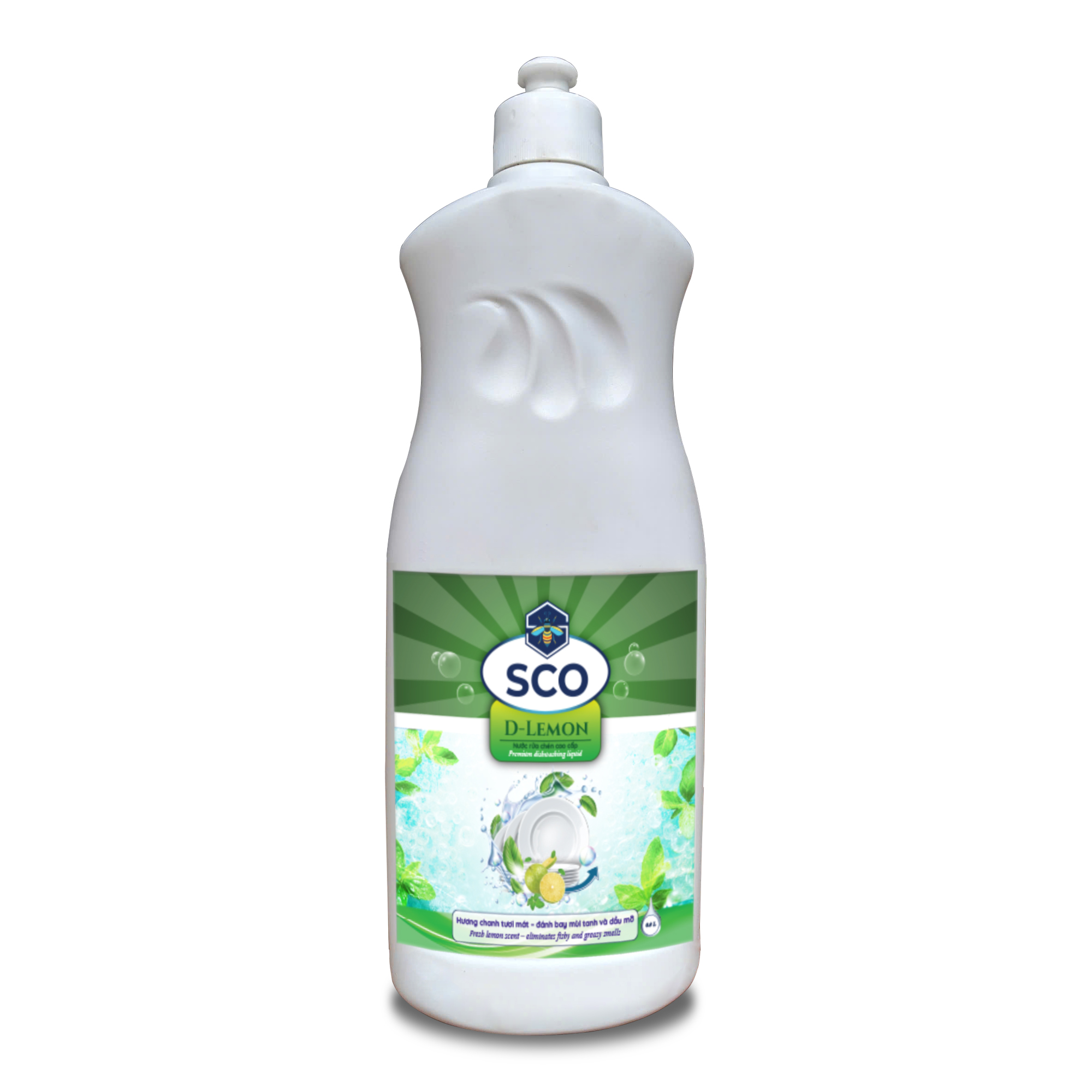Nước rửa chén hương chanh tươi  SCO®D-LEMON 0.8L