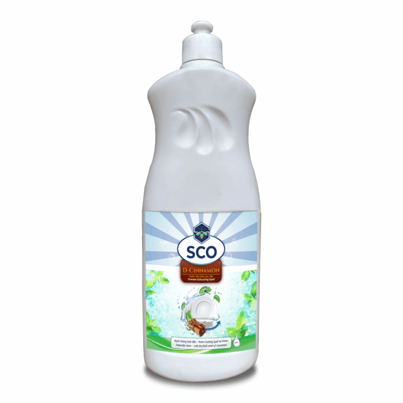 Nước rửa chén hương quế SCO®D-Cinnamon 0.8L
